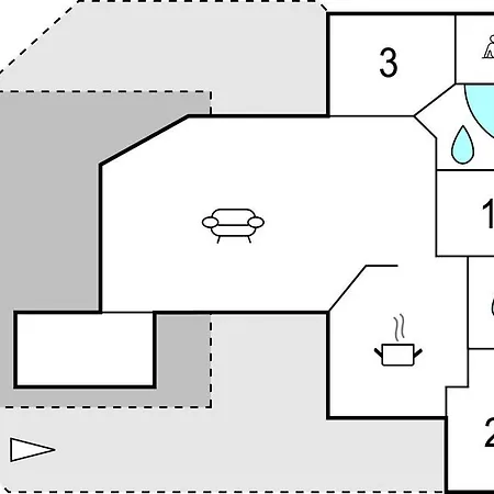 Belle Maison À Oksbøl Avec Sauna Hébergement de vacances *